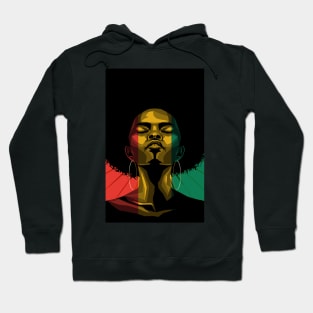 Proud Black women/Black history month Africa /BLACK PRIDE Hoodie